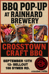 Crosstown BBQ Pop Up