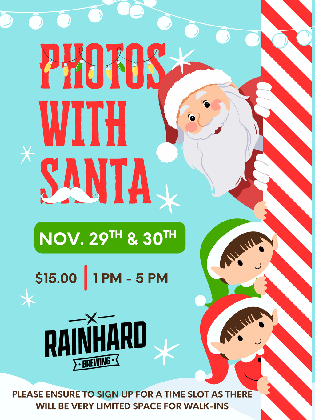 Santa's Coming to Rainhard!