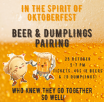 Dumpling's and Beer Pairing